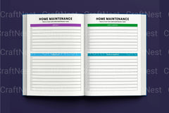 ADHD Cleaning Tracker: Stay Organized and Focused - CraftNest - Digital Crafting and Art