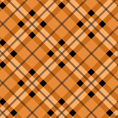 Fall Plaid Seamless Digital Paper - CraftNest - Digital Crafting and Art