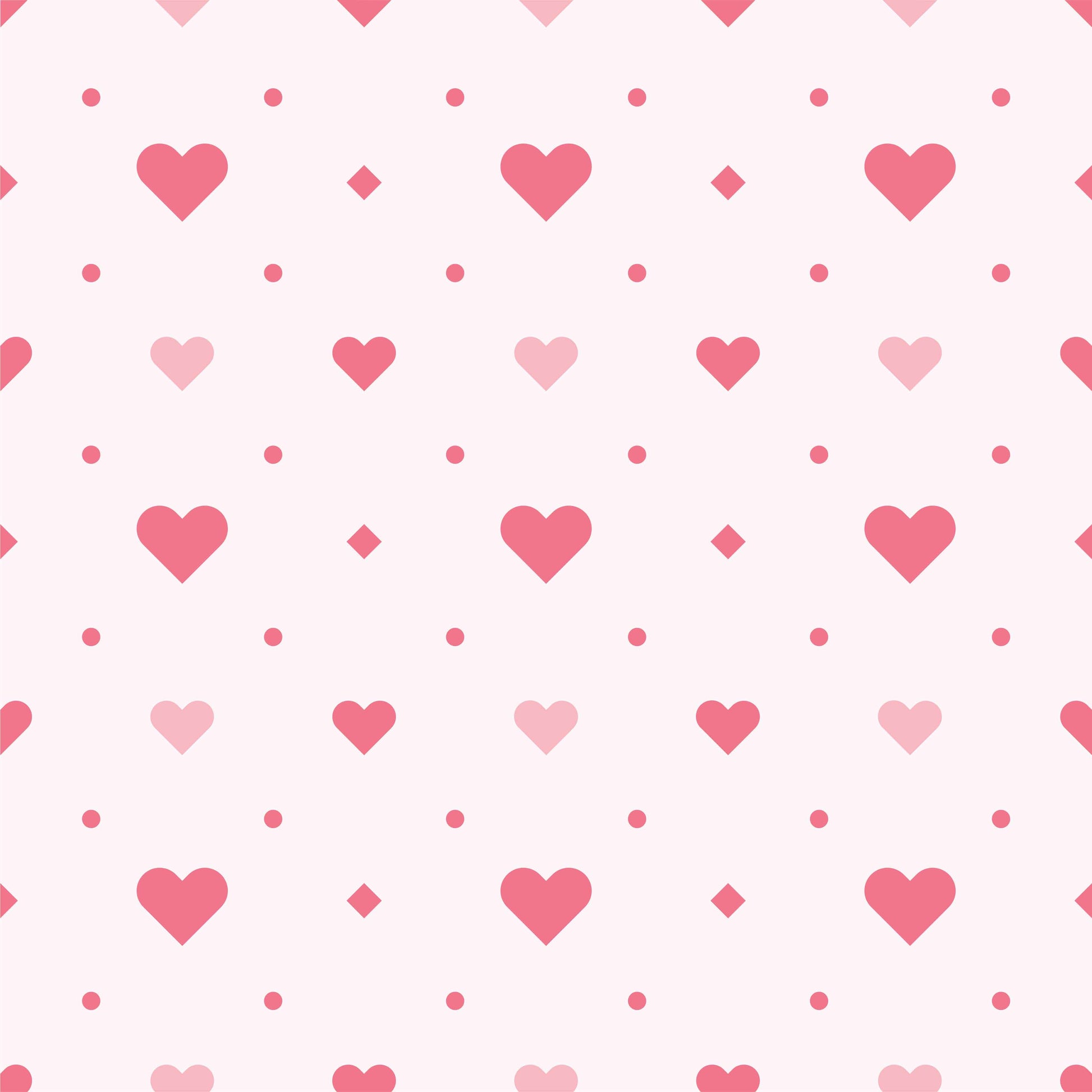 Valentine's Day Seamless Digital Paper - CraftNest - Digital Crafting and Art