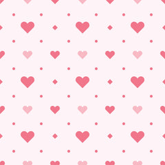 Valentine's Day Seamless Digital Paper - CraftNest - Digital Crafting and Art