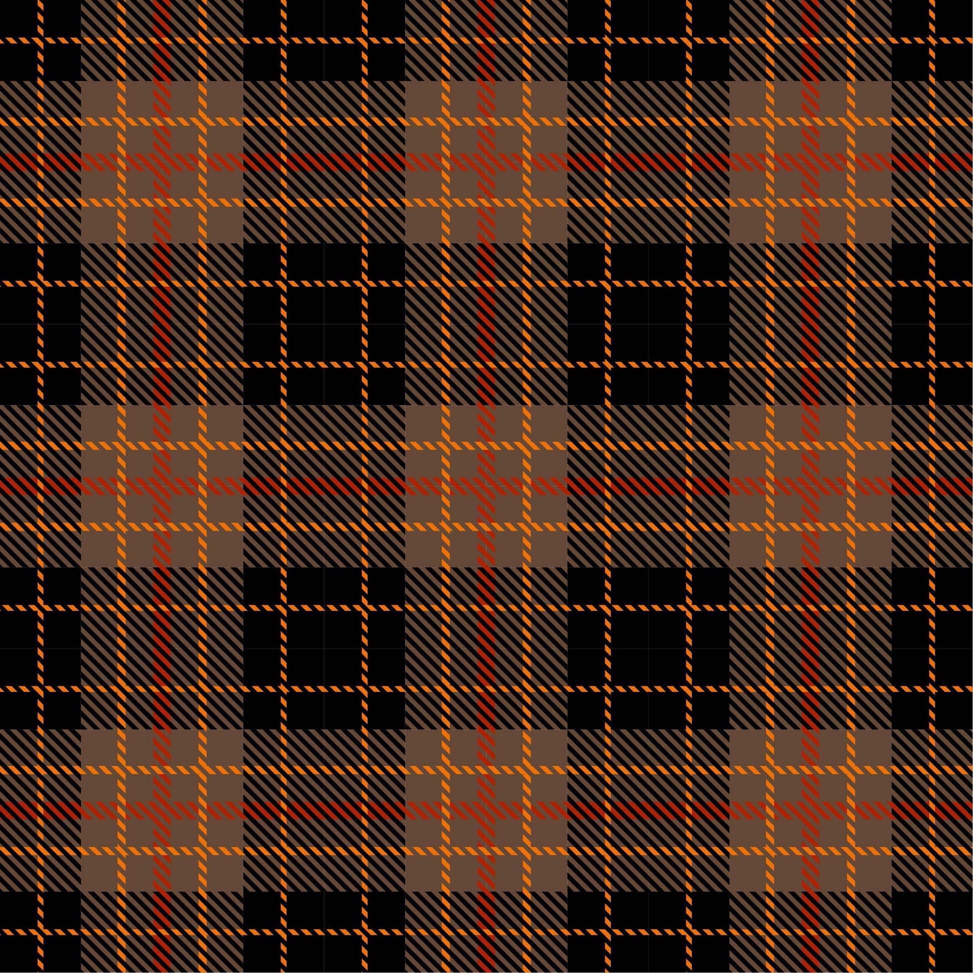 Autumn Plaid Digital Paper - CraftNest - Digital Crafting and Art