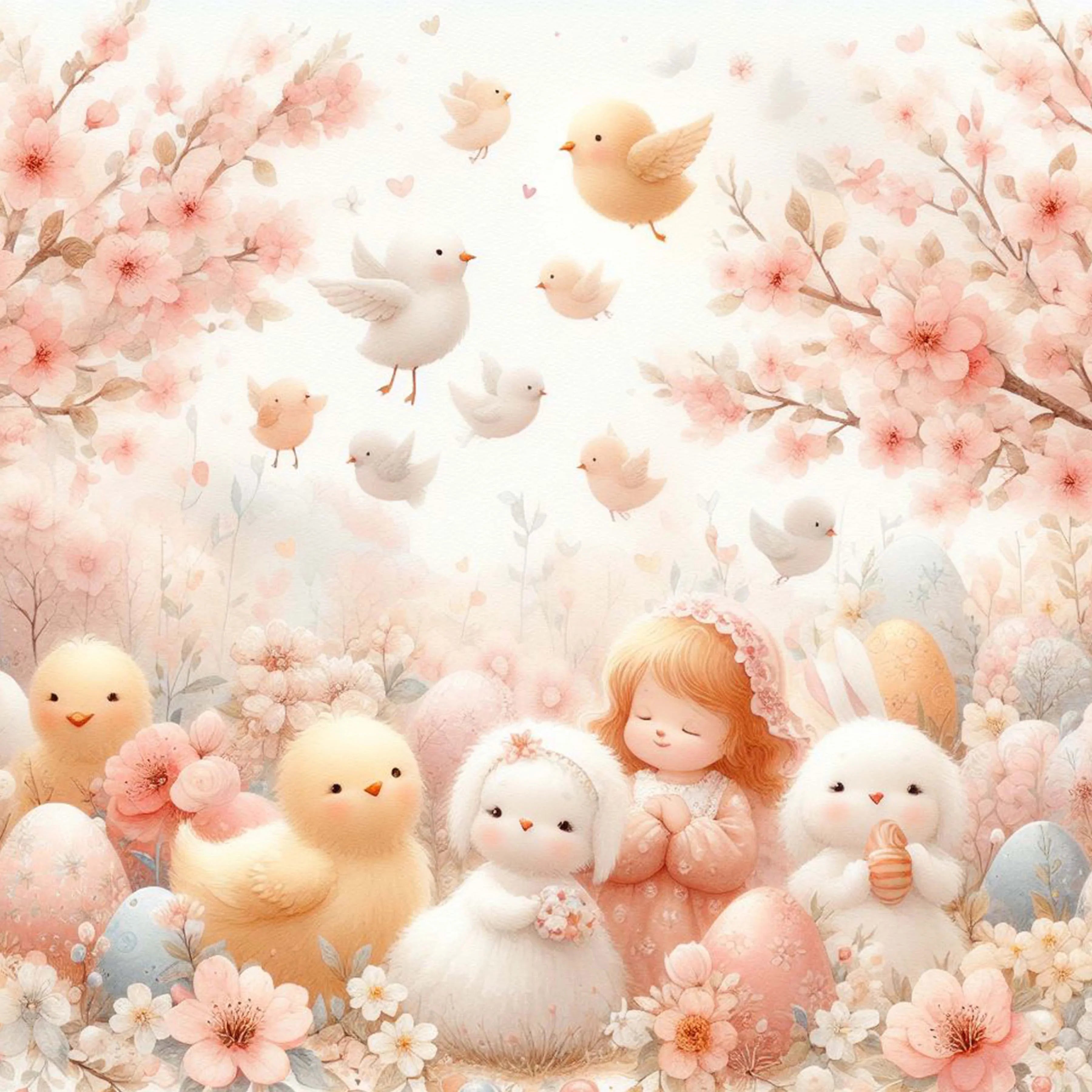 Easter Seamless Digital Paper 1 - CraftNest - Digital Crafting and Art