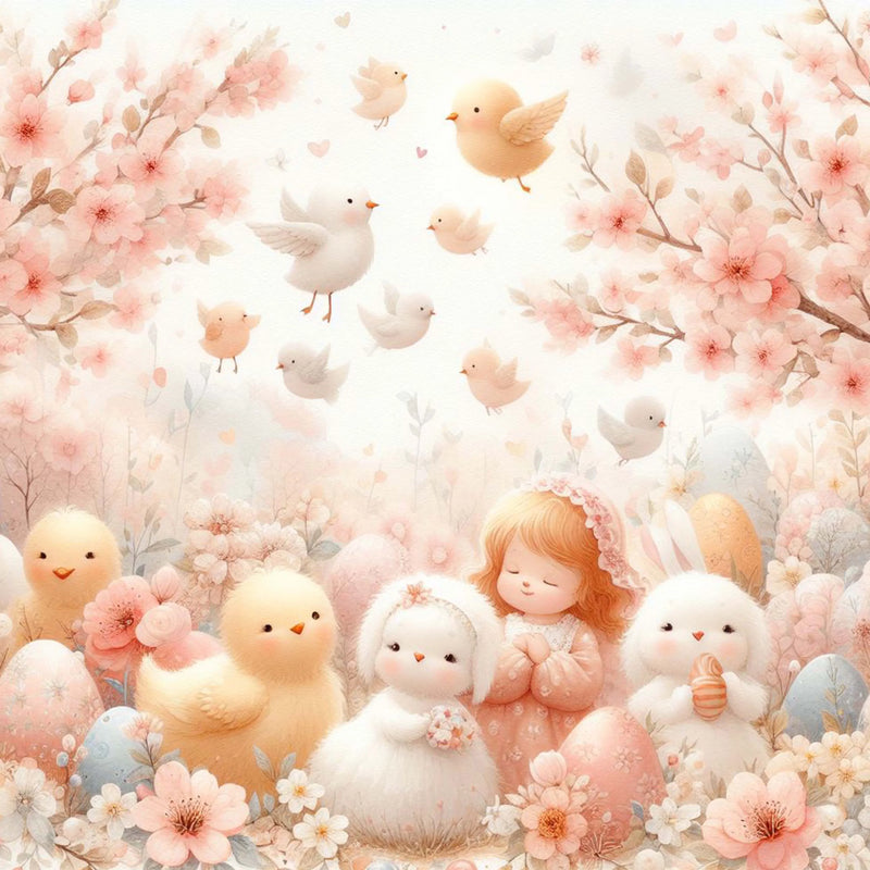 Easter Seamless Digital Paper 1 - CraftNest - Digital Crafting and Art