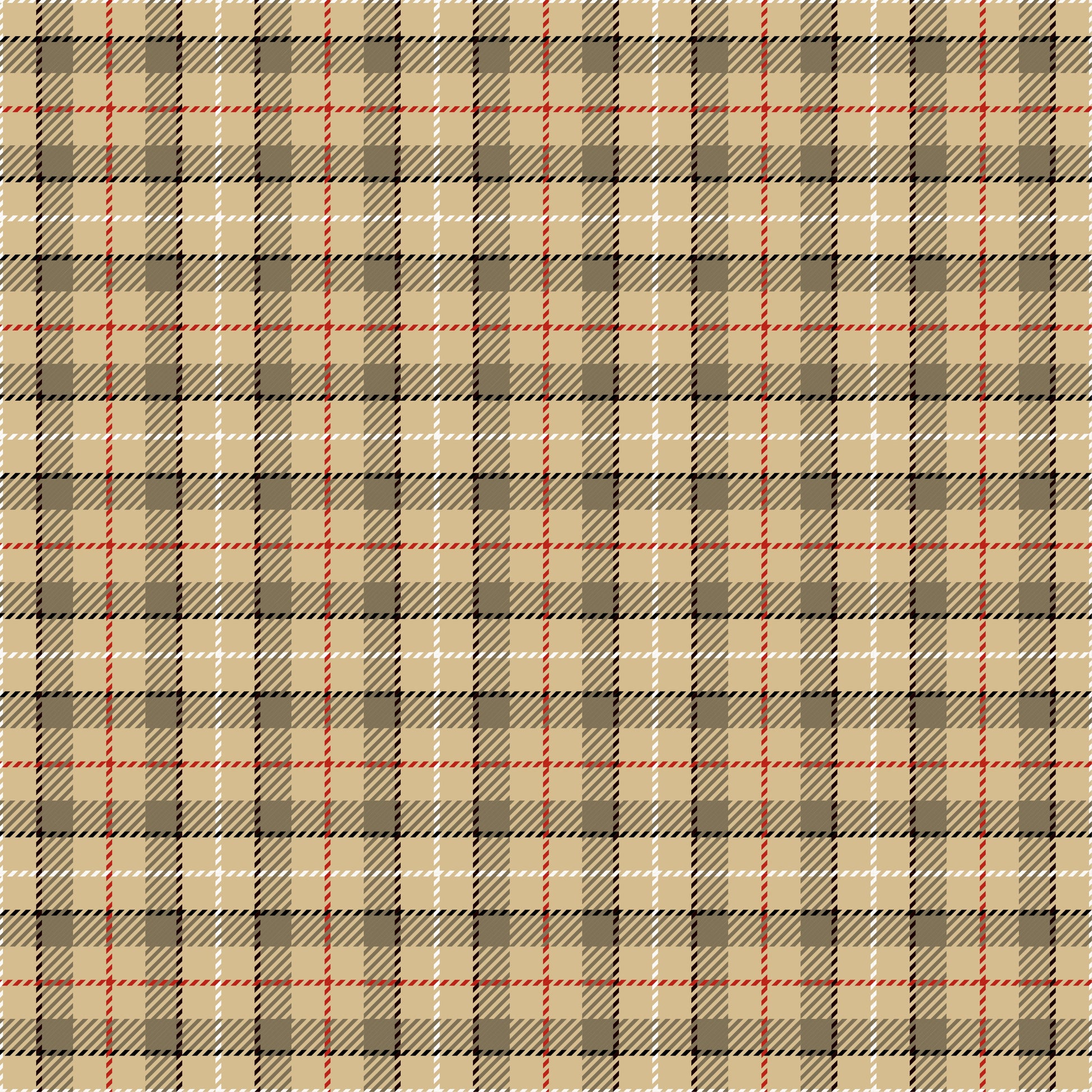 Christmas Tartan Seamless Digital Paper - CraftNest - Digital Crafting and Art