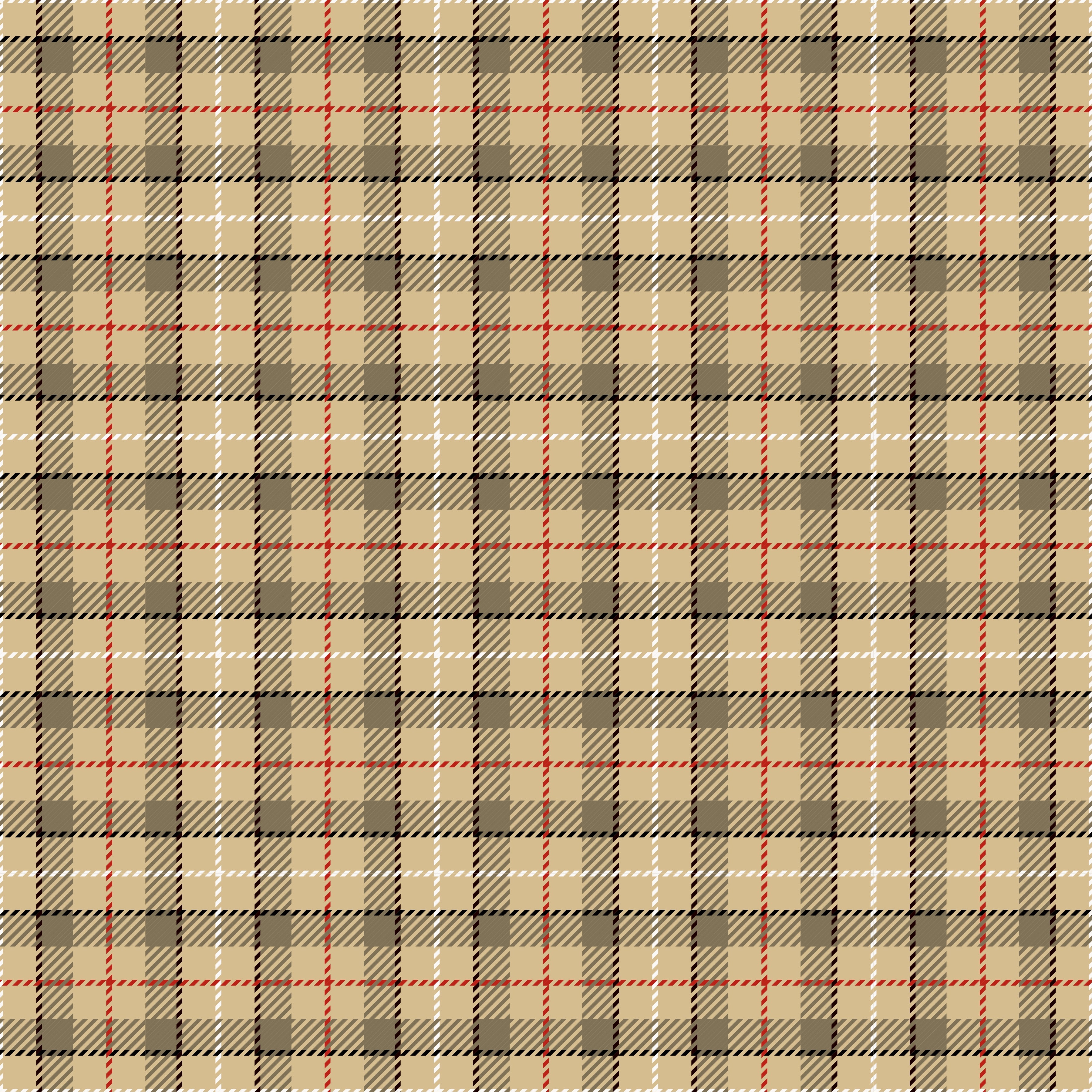 Christmas Tartan Seamless Digital Paper - CraftNest - Digital Crafting and Art