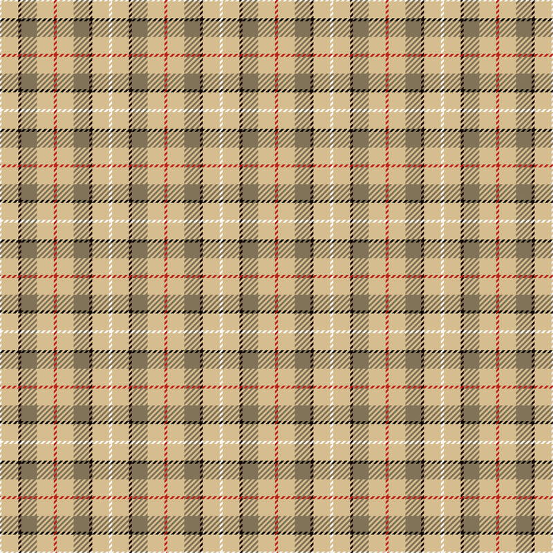 Christmas Tartan Seamless Digital Paper - CraftNest - Digital Crafting and Art