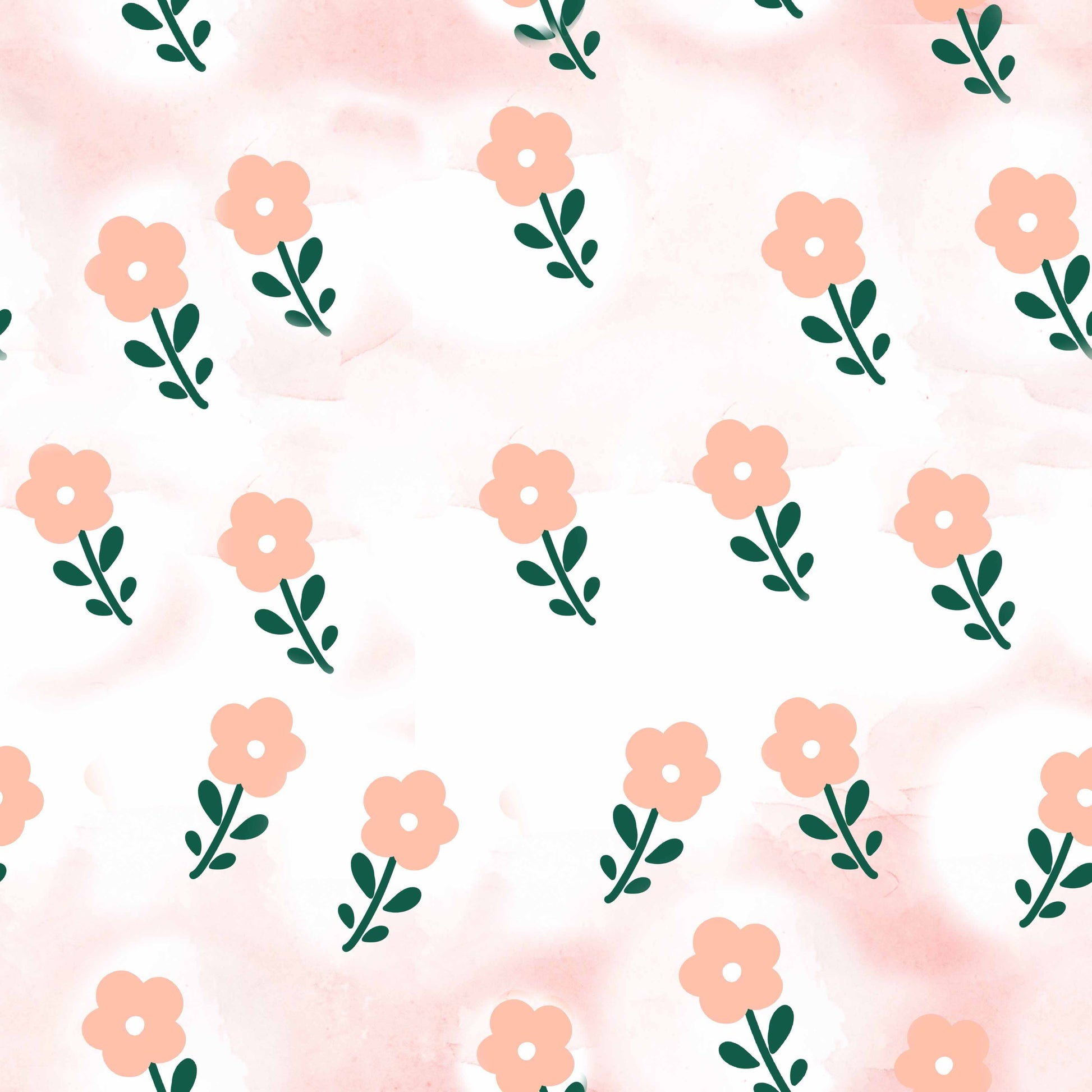 Cottage Chic Peach Seamless Digital Paper - CraftNest - Digital Crafting and Art