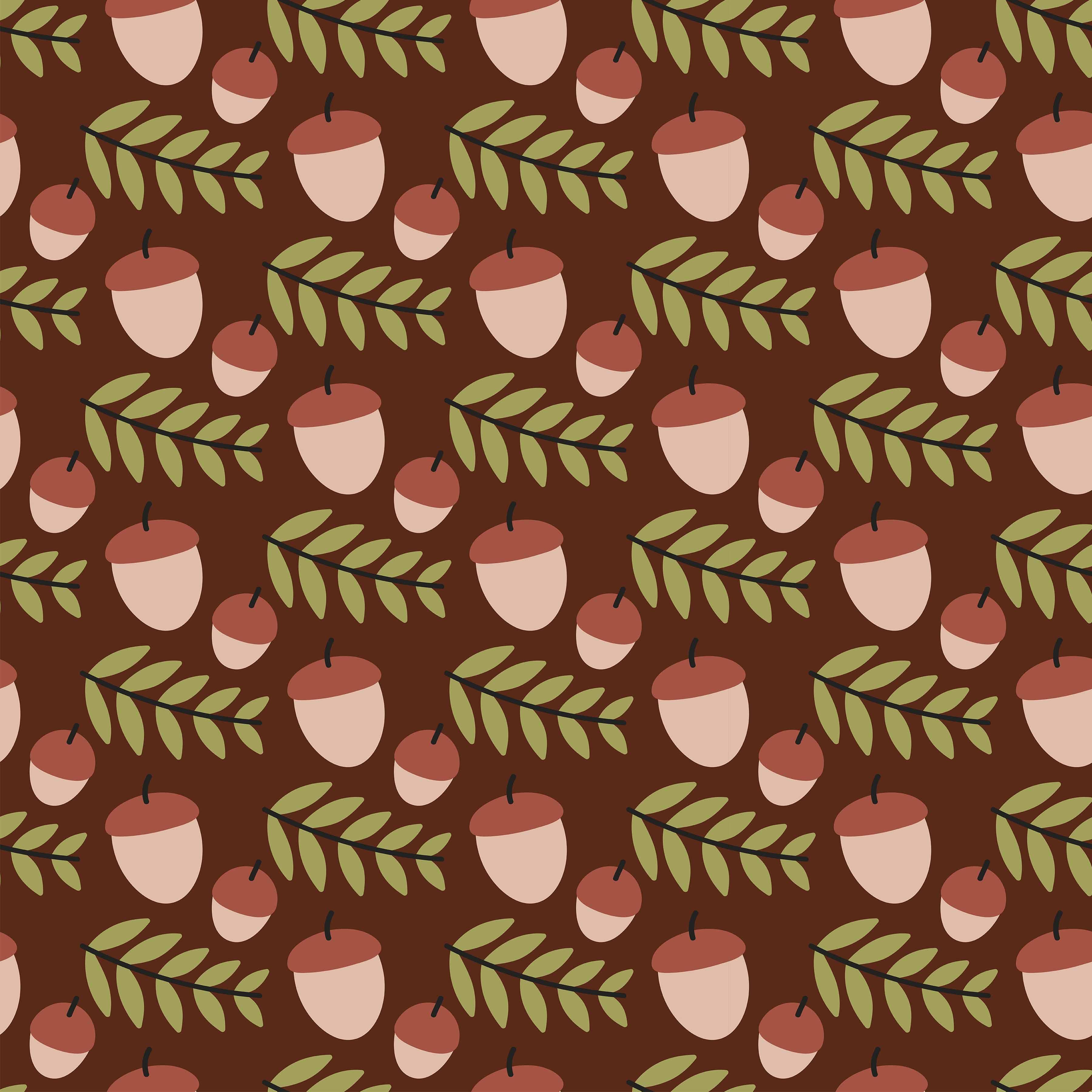 Fall Leaves Seamless Digital Paper - CraftNest - Digital Crafting and Art