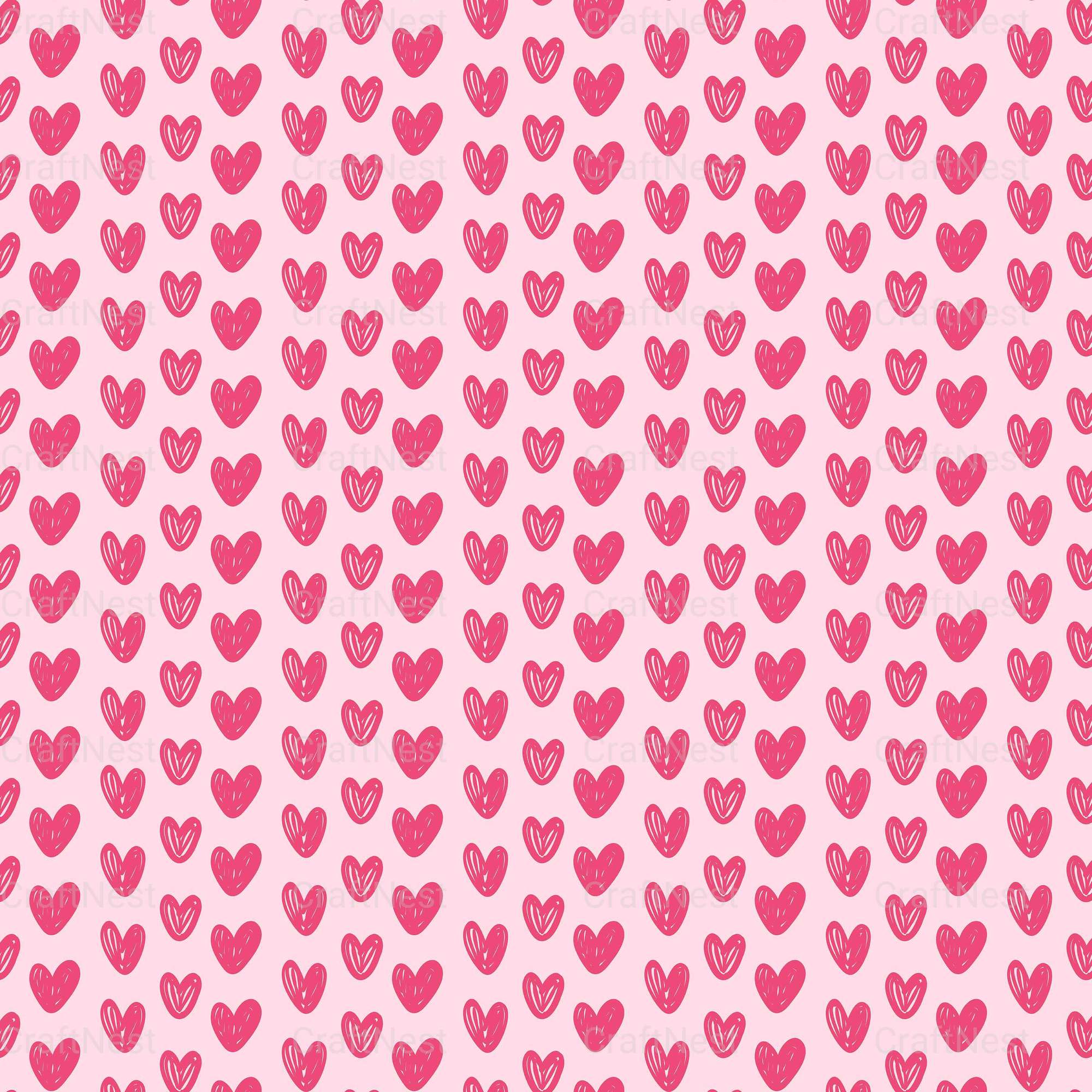 Valentines Day Seamless Digital Paper 1 - CraftNest - Digital Crafting and Art