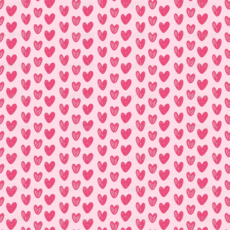 Valentines Day Seamless Digital Paper 1 - CraftNest - Digital Crafting and Art