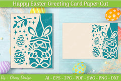 Easter Greeting Card SVG Bundle 3 - CraftNest - Digital Crafting and Art