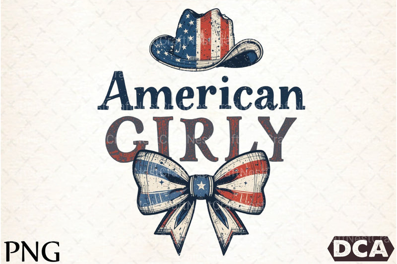 American Girly Clipart Bundle - CraftNest - Digital Crafting and Art