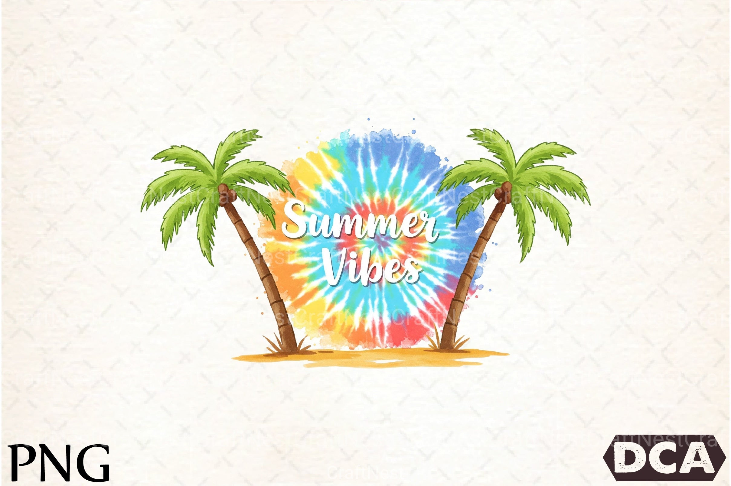 Summer Vibes Clipart Bundle 2 - CraftNest - Digital Crafting and Art
