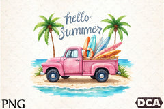 Hello Summer Clipart Bundle 3 - CraftNest - Digital Crafting and Art
