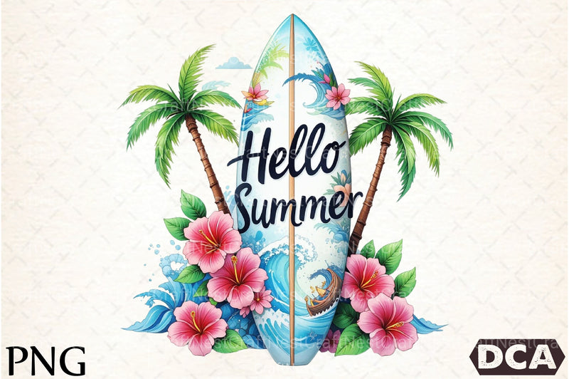 Hello Summer Clipart Bundle 55 - CraftNest - Digital Crafting and Art