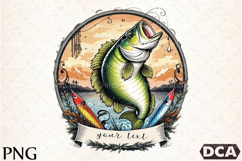 Bass Fishing Clipart Bundle 1 - CraftNest - Digital Crafting and Art