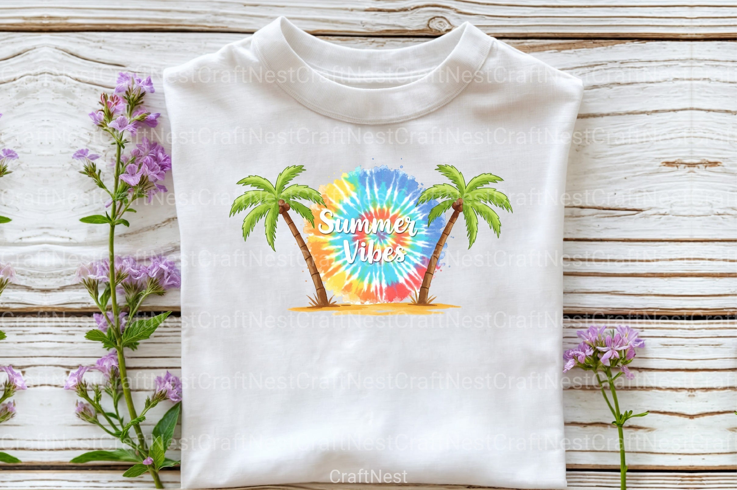Summer Vibes Clipart Bundle 2 - CraftNest - Digital Crafting and Art