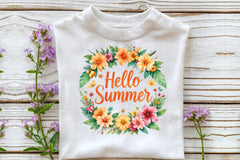 Hello Summer Clipart Bundle 8 - CraftNest - Digital Crafting and Art