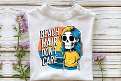 Beach Hair Don't Care Clipart Bundle 1 - CraftNest - Digital Crafting and Art