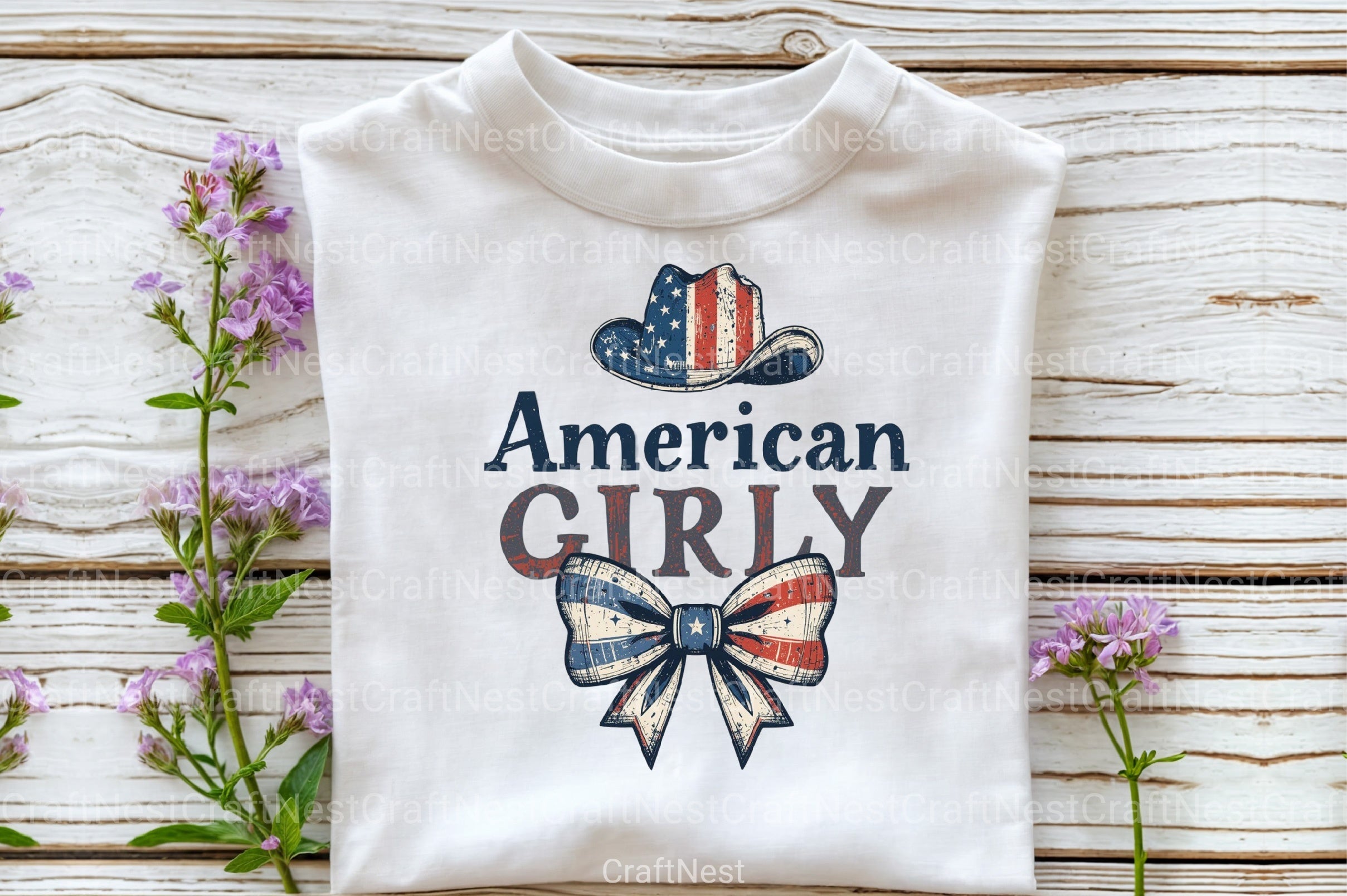 American Girly Clipart Bundle - CraftNest - Digital Crafting and Art