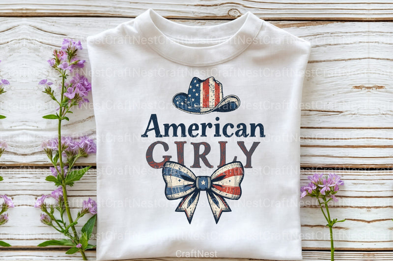 American Girly Clipart Bundle - CraftNest - Digital Crafting and Art