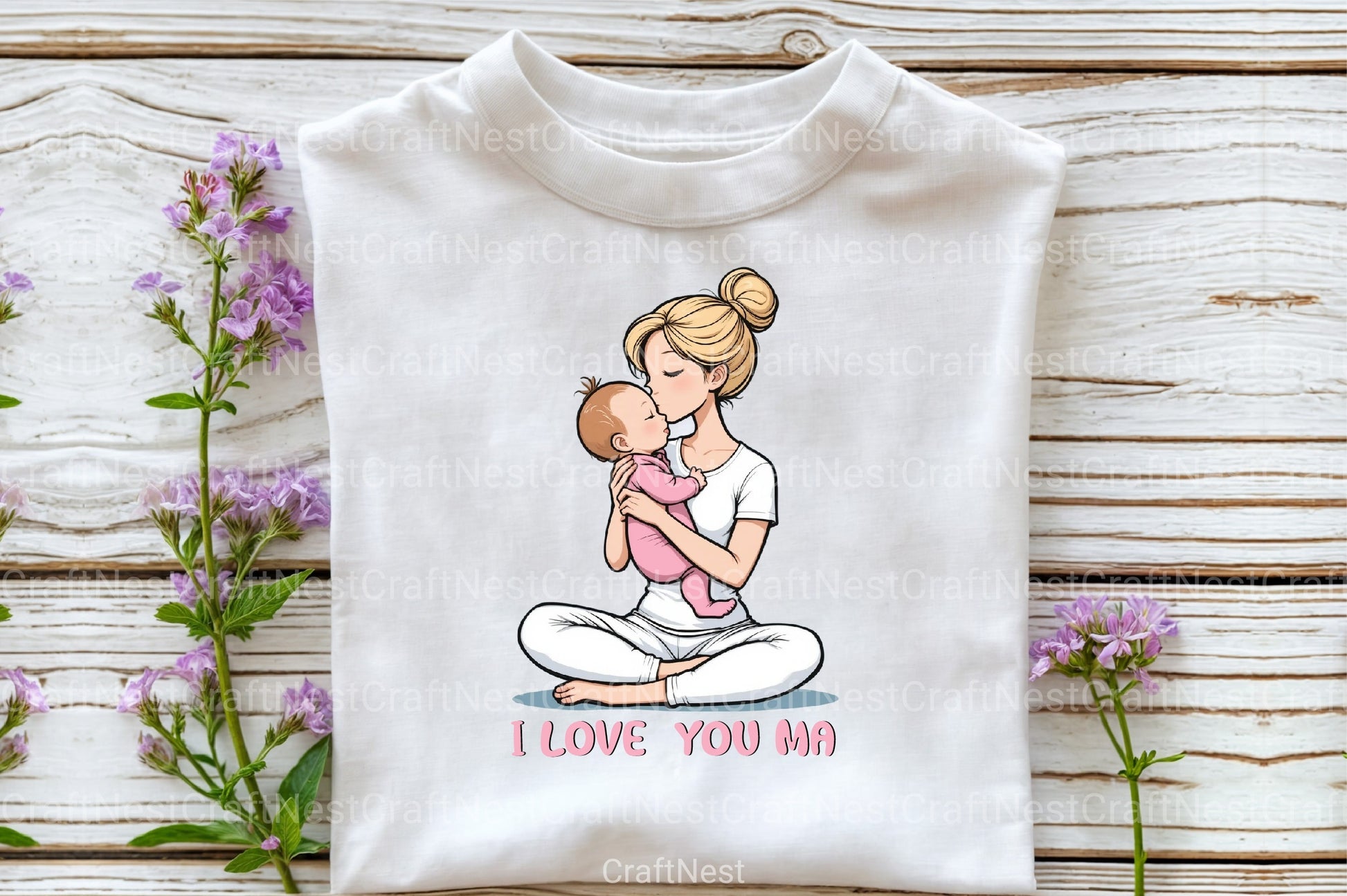 I Love You Ma Clipart Bundle - CraftNest - Digital Crafting and Art