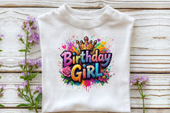 Birthday Girl Clipart Bundle 66 - CraftNest - Digital Crafting and Art