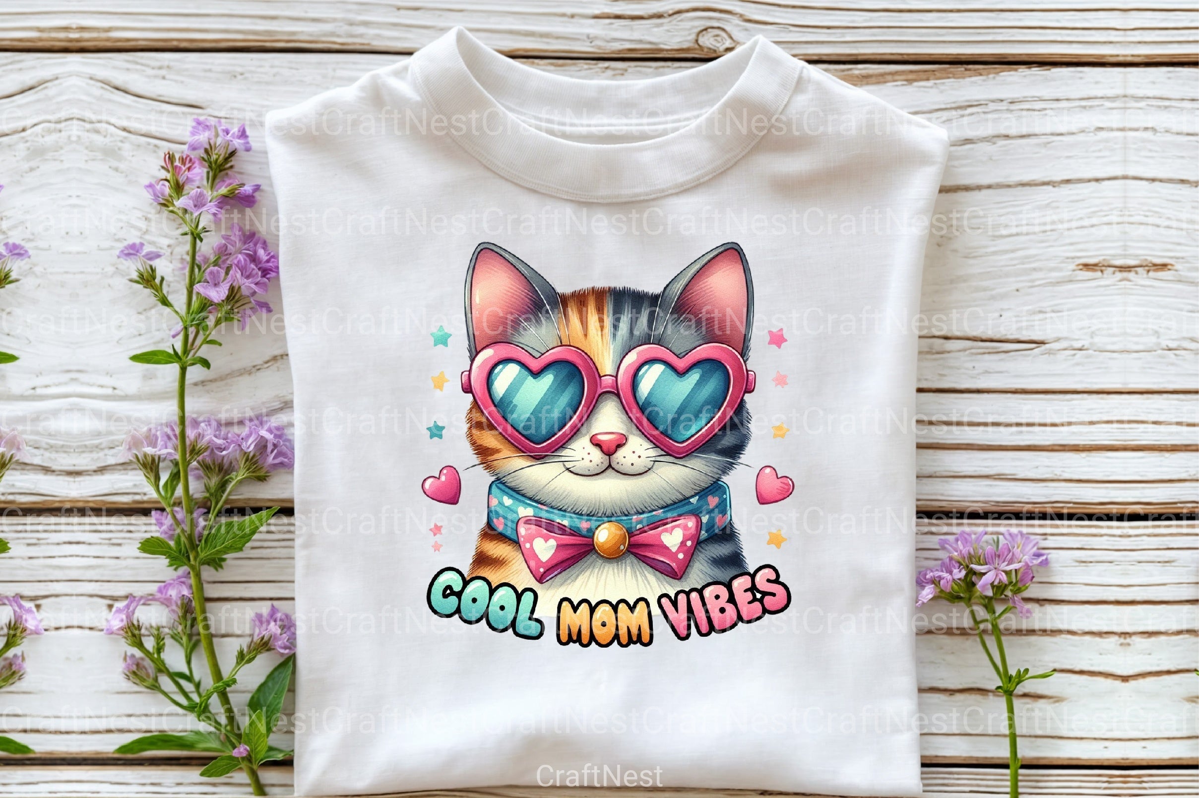 Cool Mom Vibes Clipart Bundle 2 - CraftNest - Digital Crafting and Art