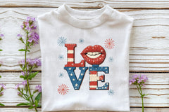 4th of July Love Clipart Bundle 33 - CraftNest - Digital Crafting and Art