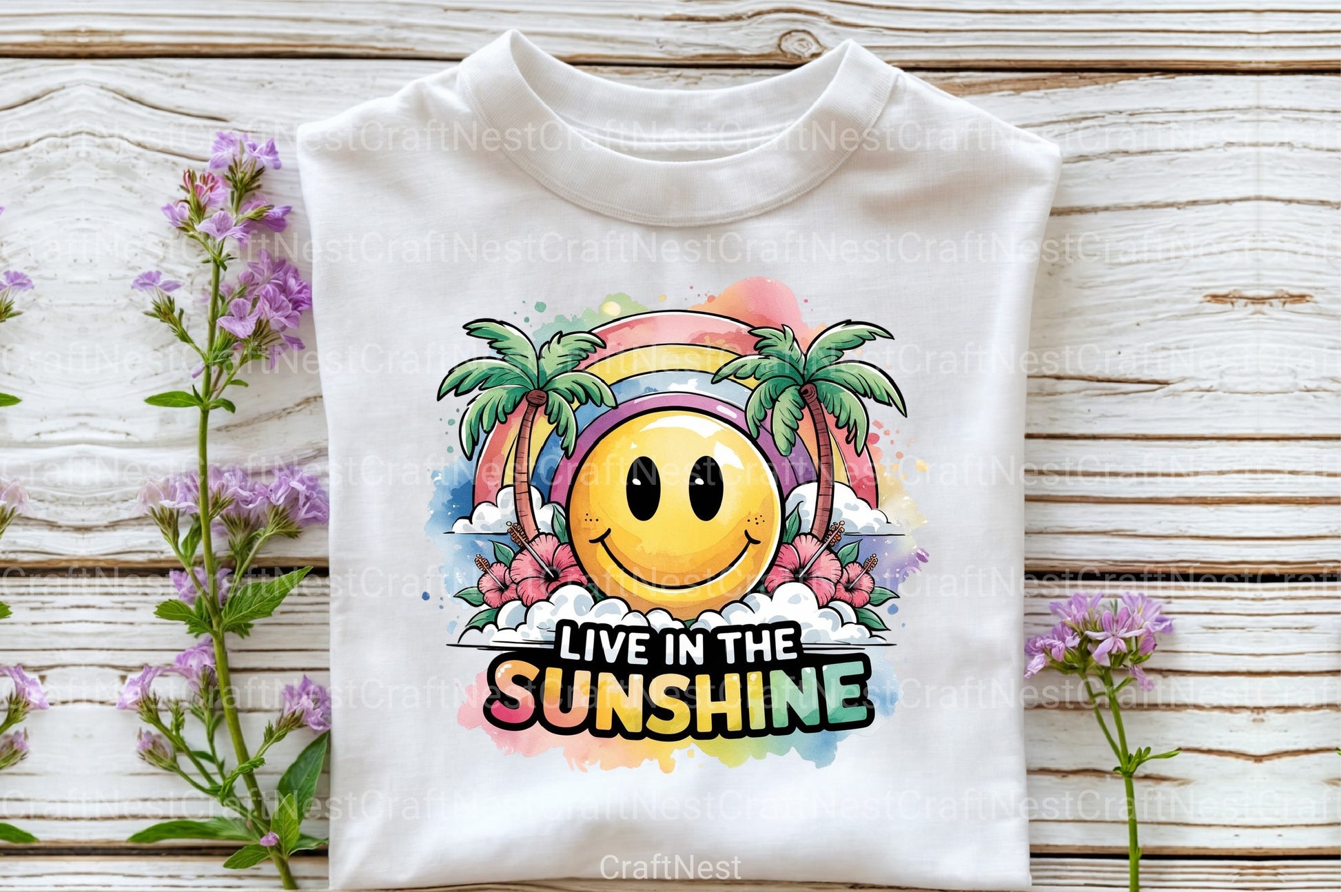 Live in the Sunshine Clipart Bundle - CraftNest - Digital Crafting and Art