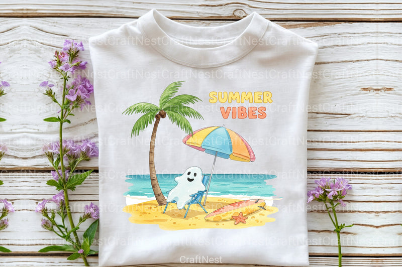 Summer Vibes Clipart Bundle 3 - CraftNest - Digital Crafting and Art