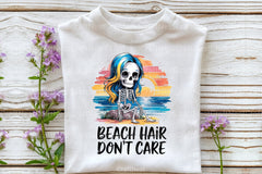 Beach Hair Don't Care Clipart Bundle 3 - CraftNest - Digital Crafting and Art