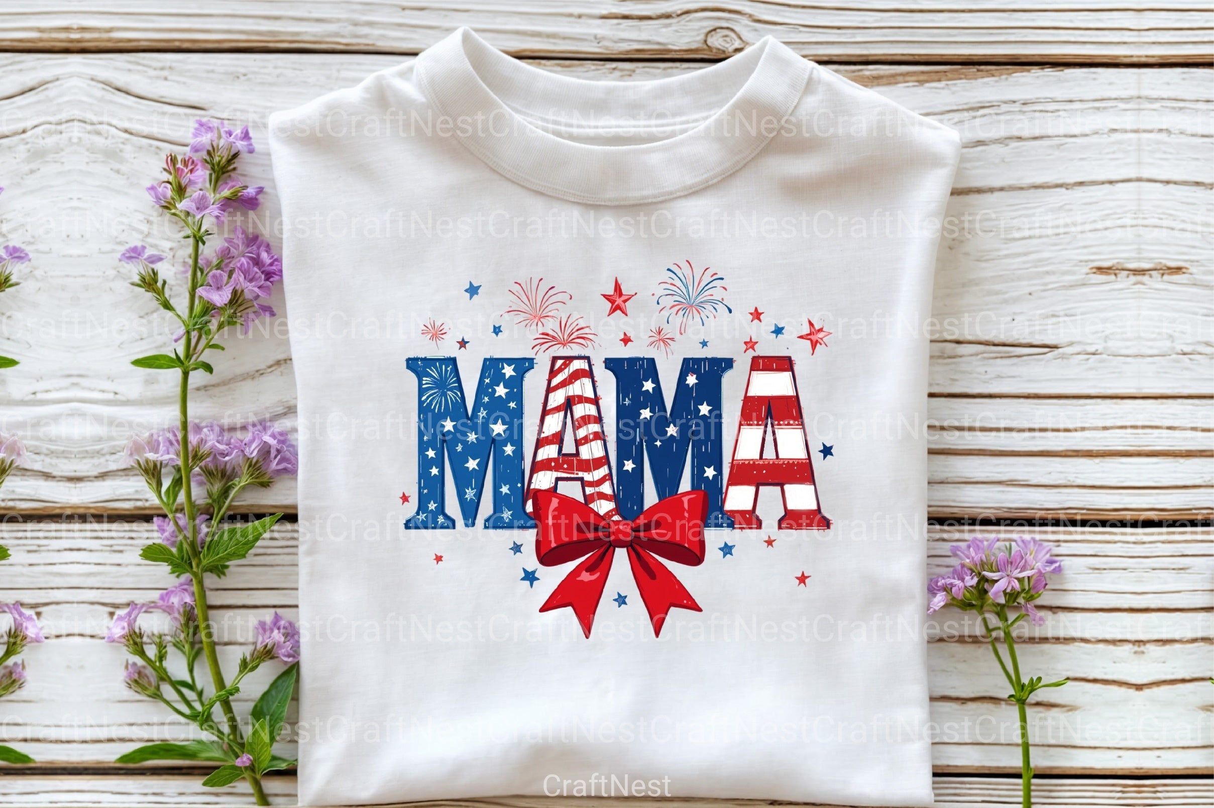 4th of July Mama Clipart Bundle 18 - CraftNest - Digital Crafting and Art