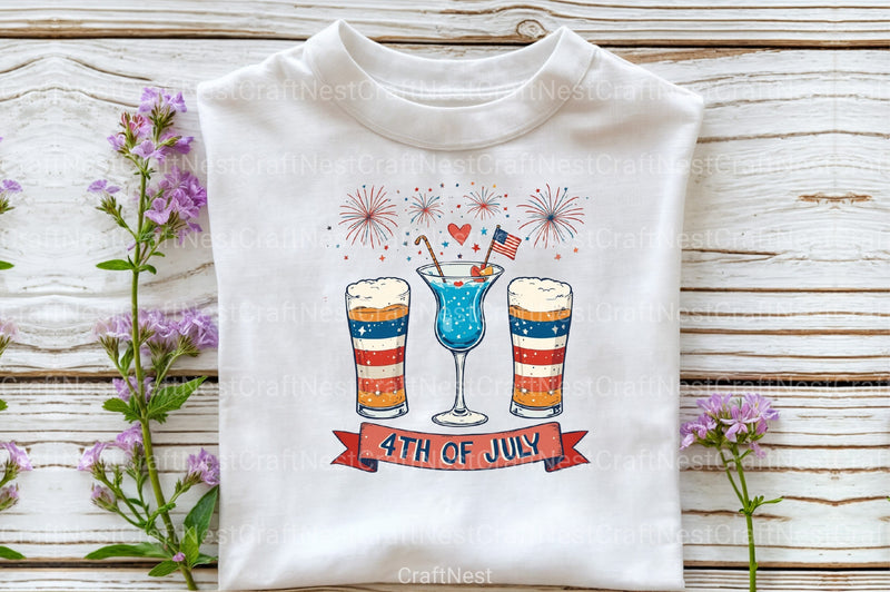 4th of July Clipart Bundle 19 - CraftNest - Digital Crafting and Art