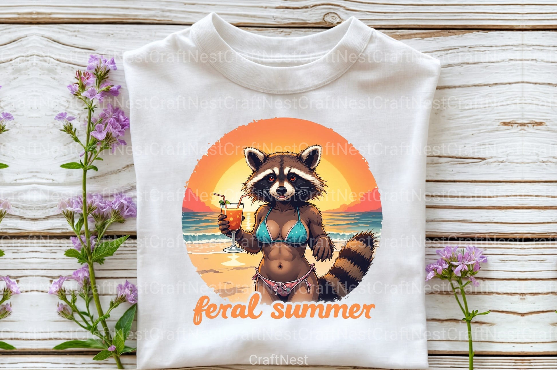 Feral Summer Clipart Bundle - CraftNest - Digital Crafting and Art