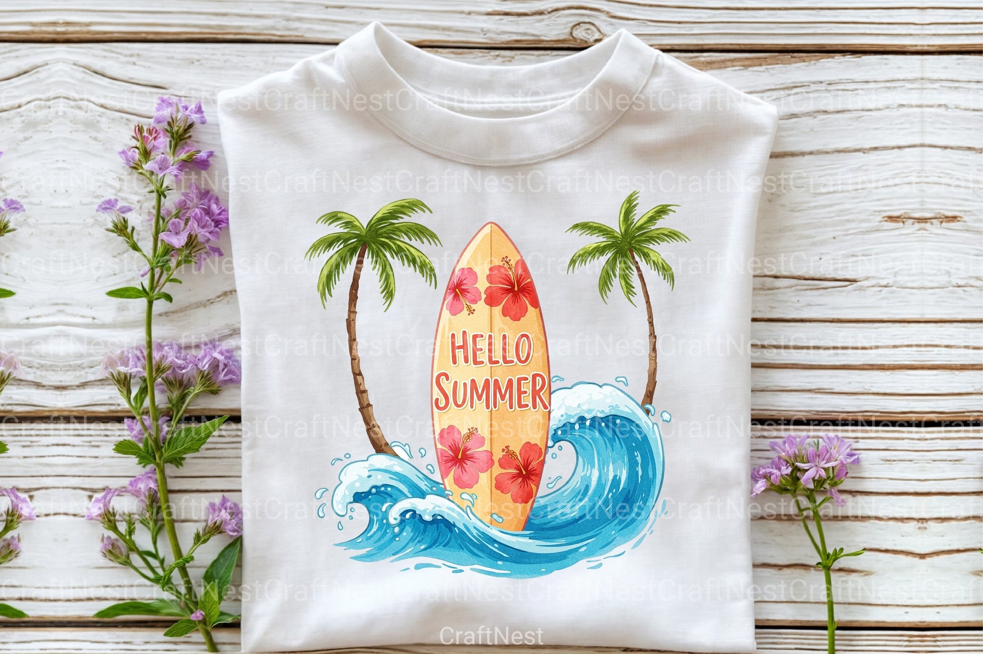 Hello Summer Clipart Bundle 99 - CraftNest - Digital Crafting and Art