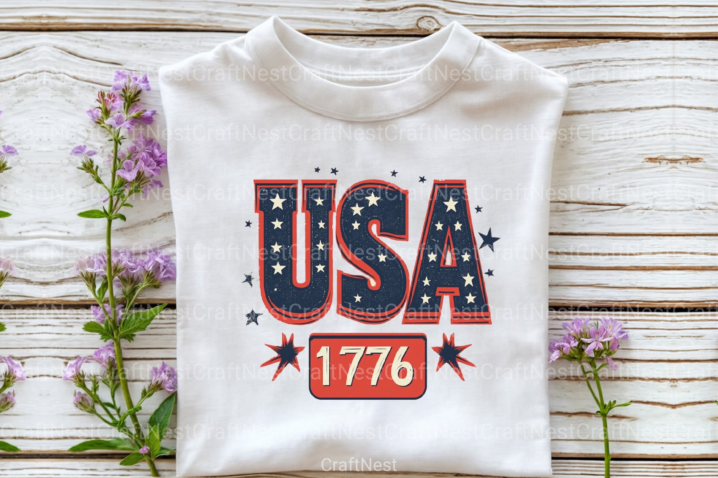 USA 4th of July 1776 Clipart Bundle 2 - CraftNest - Digital Crafting and Art