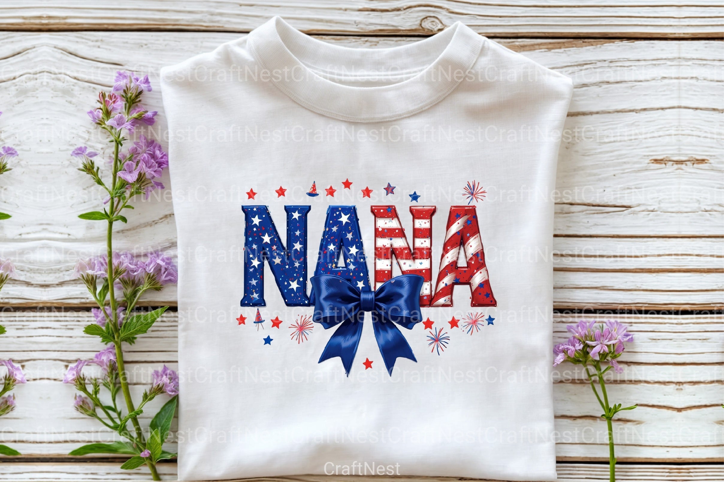 4th of July Nana Clipart Bundle - CraftNest - Digital Crafting and Art