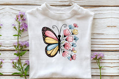 Floral Butterfly Clipart Bundle 2 - CraftNest - Digital Crafting and Art