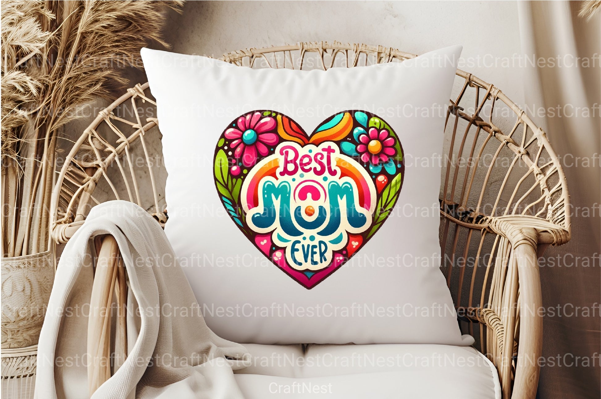 Best Mom Ever Clipart Bundle 1 - CraftNest - Digital Crafting and Art