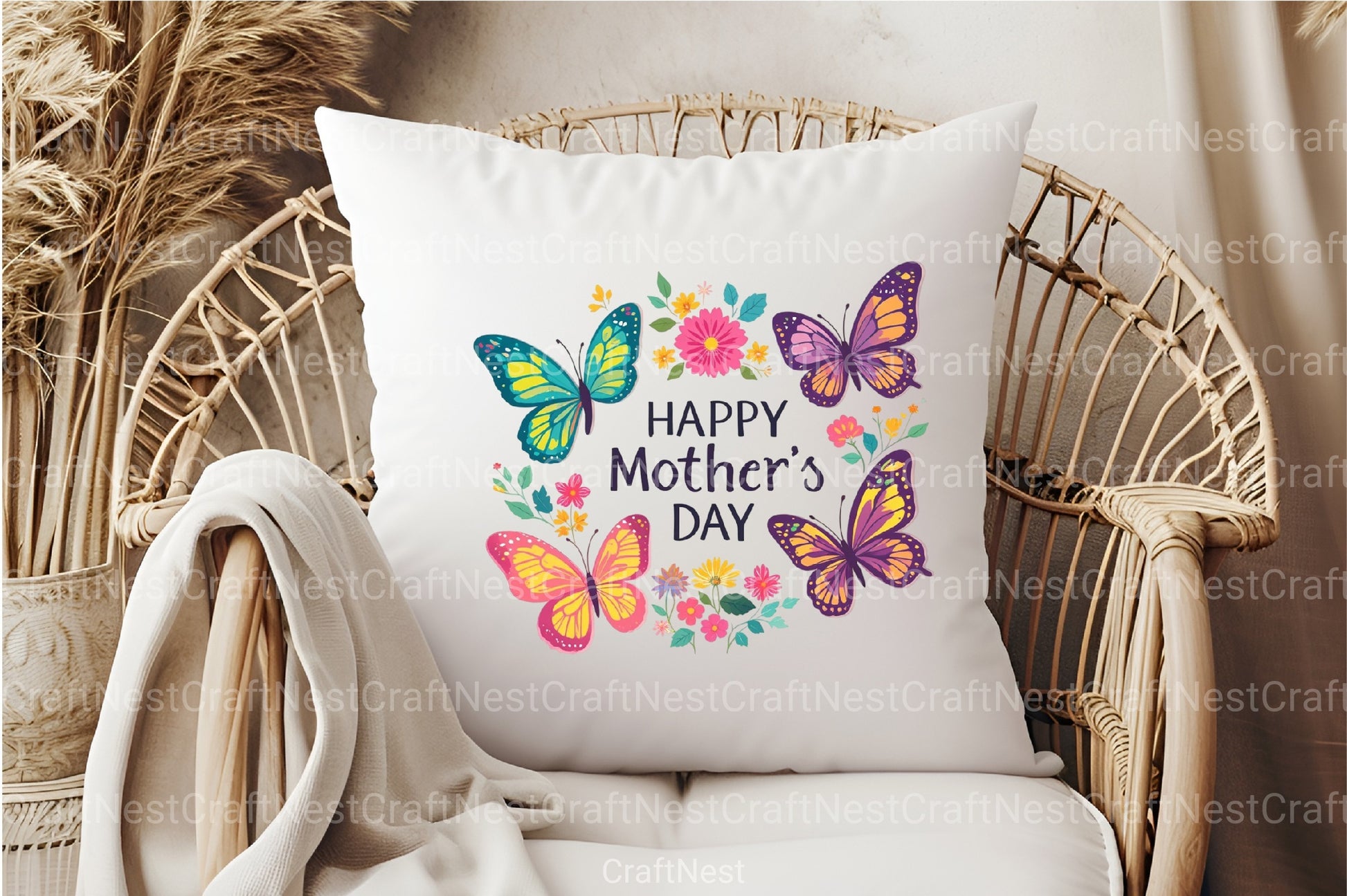 Happy Mother's Day Clipart Bundle 3 - CraftNest - Digital Crafting and Art