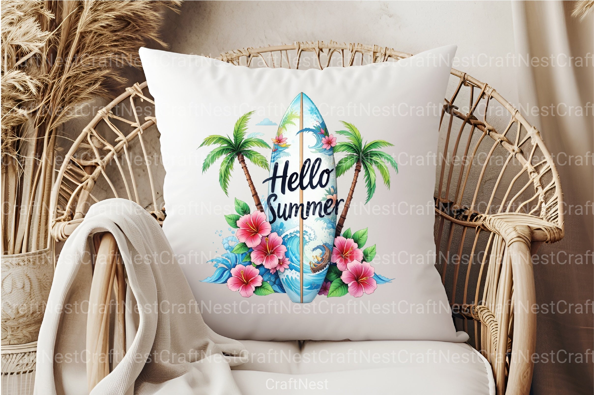 Hello Summer Clipart Bundle 55 - CraftNest - Digital Crafting and Art