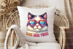 Cool Mom Vibes Clipart Bundle 1 - CraftNest - Digital Crafting and Art