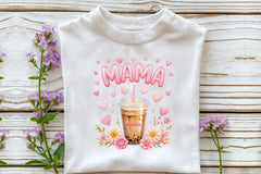 Iced Coffee Mama Gifts Clipart Bundle - CraftNest - Digital Crafting and Art