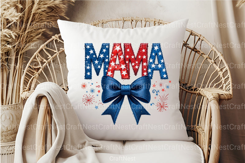 4th of July Mama Clipart Bundle 1 - CraftNest - Digital Crafting and Art