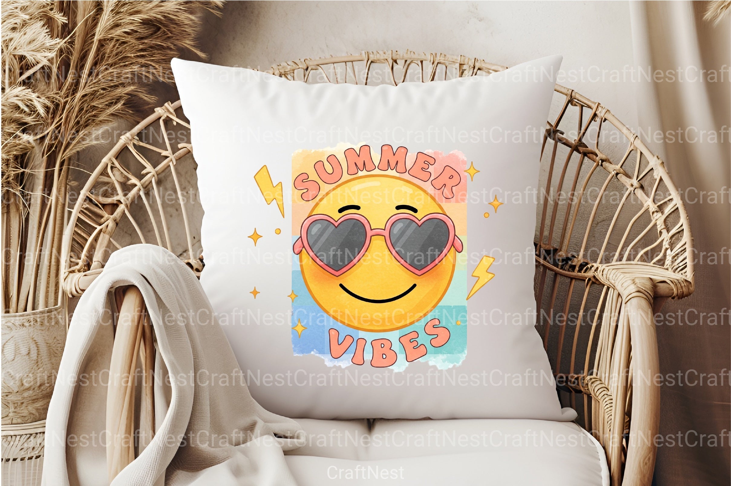 Summer Vibes Clipart Bundle 1 - CraftNest - Digital Crafting and Art
