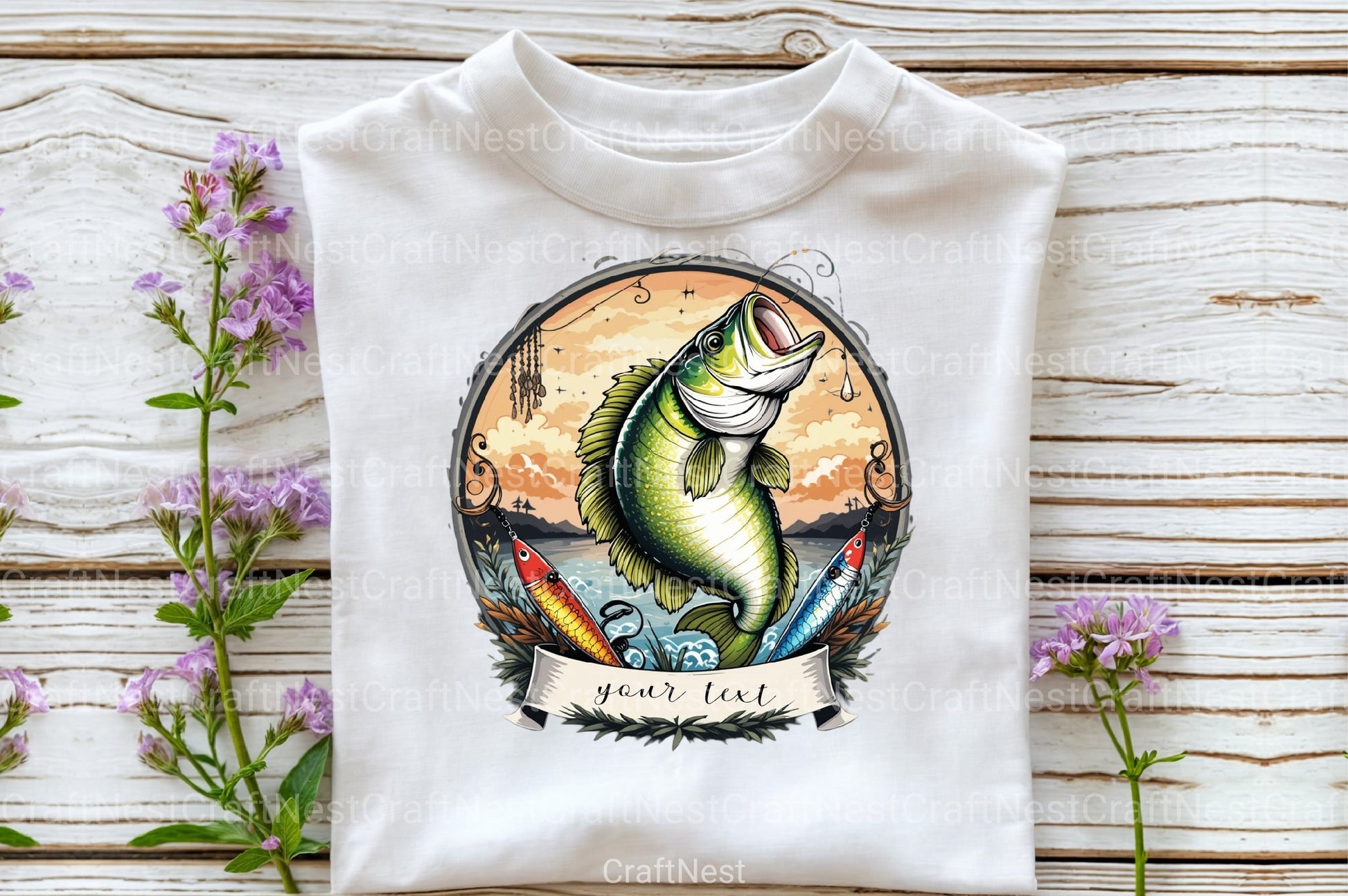 Bass Fishing Clipart Bundle 1 - CraftNest - Digital Crafting and Art