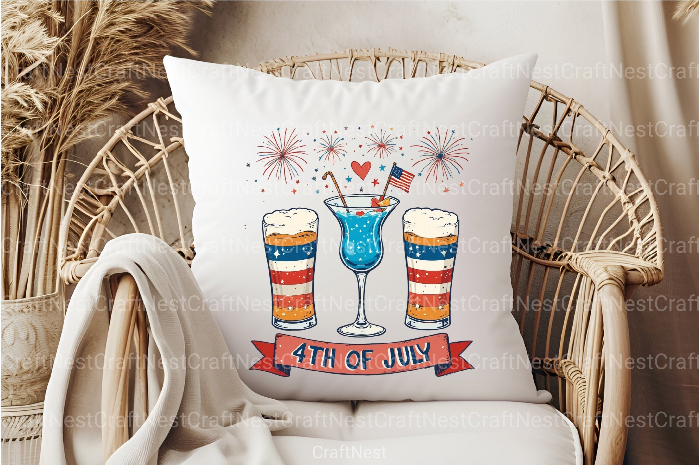 4th of July Clipart Bundle 19 - CraftNest - Digital Crafting and Art