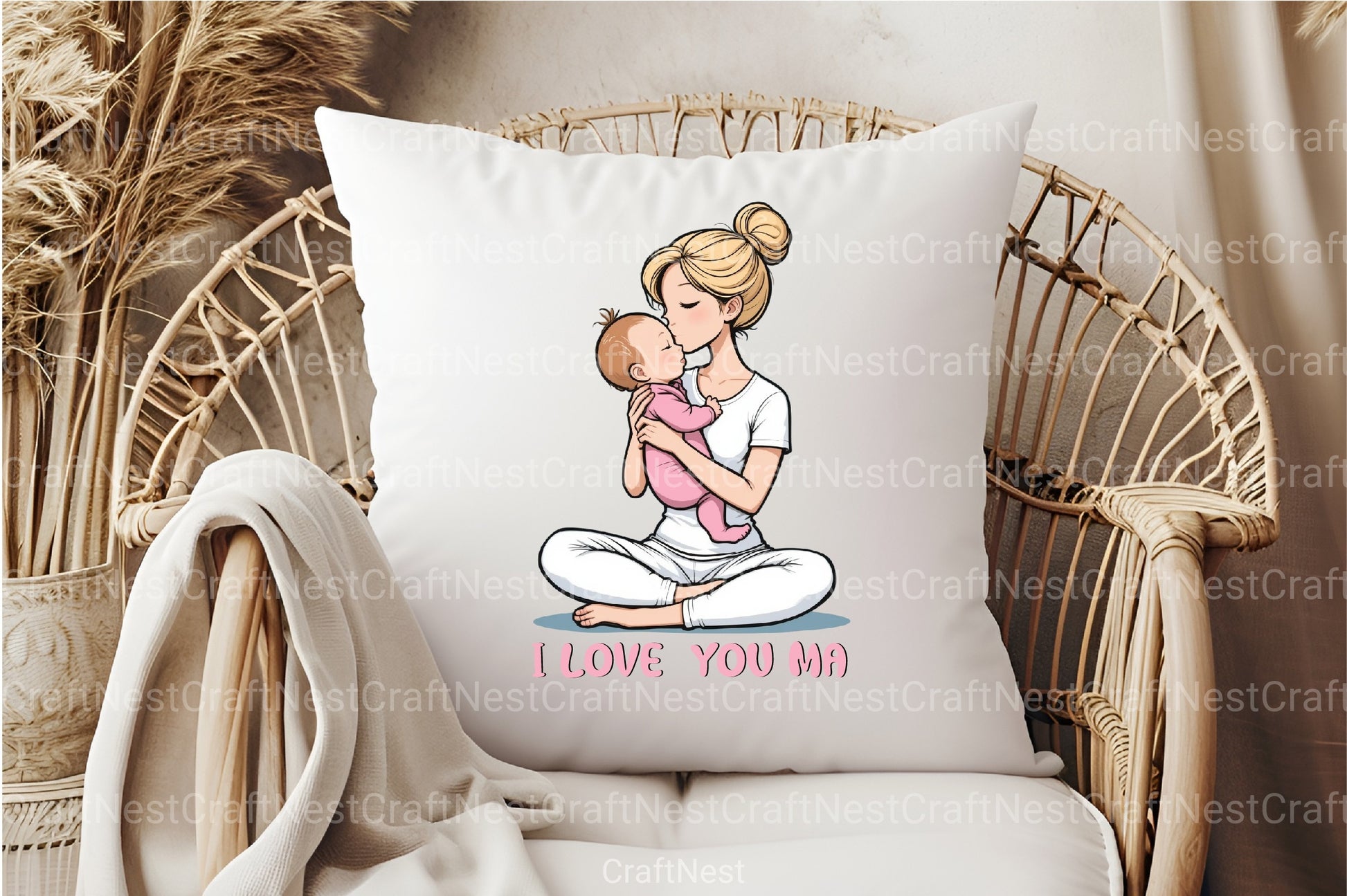 I Love You Ma Clipart Bundle - CraftNest - Digital Crafting and Art