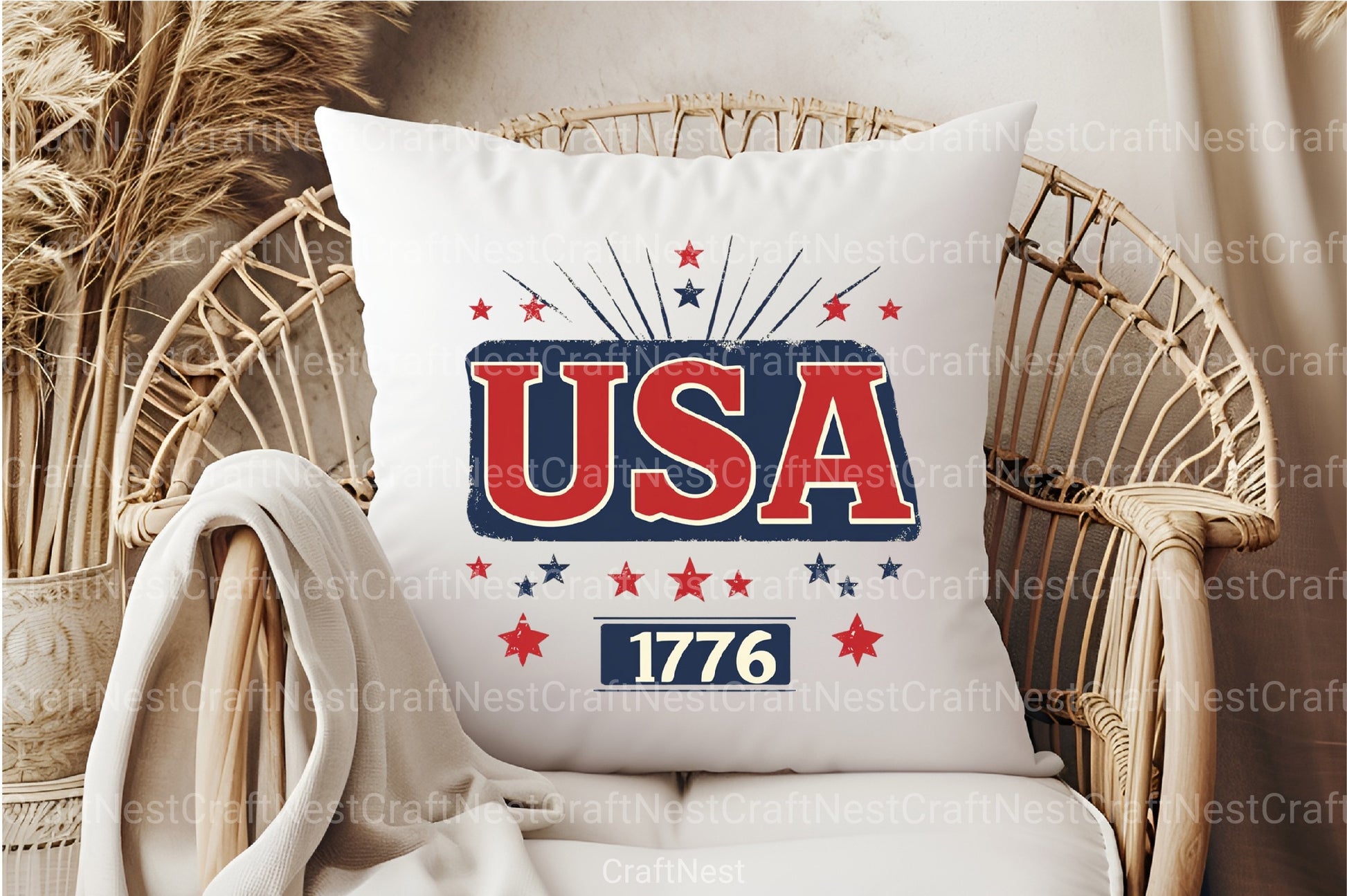 USA 4th of July 1776 Clipart Bundle 1 - CraftNest - Digital Crafting and Art